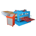 China Manufacturing Glazed Tile Road Roll Forming Machines